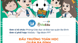 Chủ đề trận đấu thứ 3 vòng sơ loại - Đấu trường Toán học quận Ba Đình
