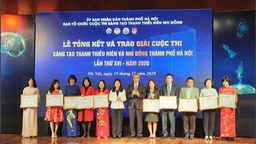 Học sinh trường tiểu học Hoàng Diệu Không ngừng sáng tạo để thành công