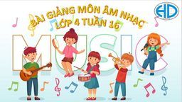 Bài giảng môn Âm nhạc  lớp 4 tuần 16 - Năm học 2021 - 2022