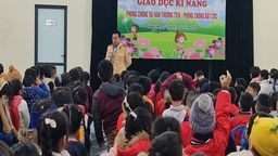 Hoạt động giáo dục kĩ năng mềm cho học sinh bên cạnh việc học tập văn hóa của trường tiểu học Hoàng Diệu