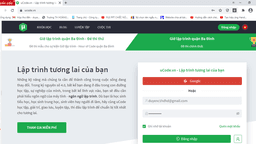 Hướng dẫn học sinh tham gia thi thử giờ lập trình