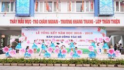 LỄ BẾ GIẢNG NĂM HỌC 2018 -2019 VÀ LỄ RA TRƯỜNG CỦA HS LỚP 5 NIÊN KHÓA 2014 -2019