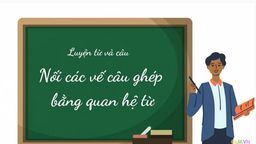Bài giảng môn Luyện từ và câu: Nối các vế câu ghép bằng quan hệ từ - Tuần 20