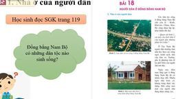 Bài giảng môn ĐỊA LÍ LỚP 4: BÀI 18 NGƯỜI DÂN Ở ĐỒNG BẰNG NAM BỘ