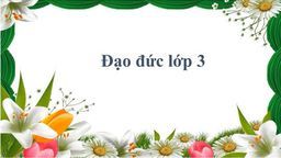 Bài giảng môn Tuần 17 Đạo Đức Biết ơn TBLS (T2)