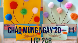 Giờ học thân thương - Đoá hoa tặng cô lớp 2A8
