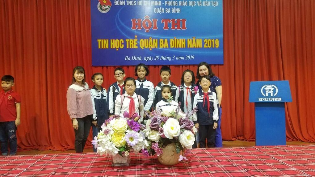 HỘI THI TIN HỌC TRẺ KHÔNG CHUYÊN QUẬN BA ĐÌNH NĂM 2019