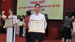 Lễ tổng kết và trao giải cuộc thi GVDG tiểu học cấp Thành phố năm học 2018 – 2019