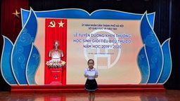 Lễ tuyên dương khen thưởng học sinh giỏi tiêu biểu thủ đô năm 2019 -2020