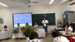 TRƯỜNG TIỂU HỌC HOÀNG DIỆU TỔ CHỨCHỘI NGHỊ CÁN BỘ, VIÊN CHỨC NĂM HỌC 2019 - 2020