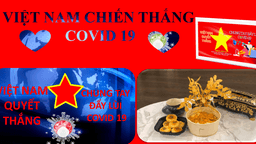 Bạn Ngọc Hà lớp 5A3 "Tuổi nhỏ làm việc nhỏ tùy theo sức của mình" góp phần đẩy lùi Covid