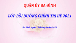 Cán bộ giáo viên, nhân viên trường Tiểu học Hoàng Diệu nghiêm túc tham gia Tập huấn Chính trị hè 2021 Ngày 25/8/2021