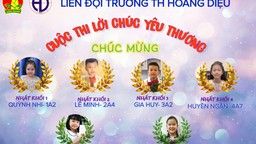 Kết quả  cuộc thi "LỜI CHÚC YÊU THƯƠNG"