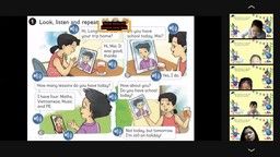 Giáo viên trường Tiểu học Hoàng Diệu dạy chuyên đề Tiếng Anh cấp quận