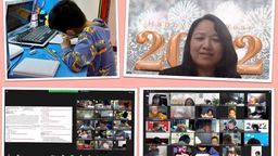 Học sinh khối 2 trường tiểu học Hoàng Diệu hoàn thành bài thi trực tuyến cuối học kỳ I trong mùa dịch Covid-19