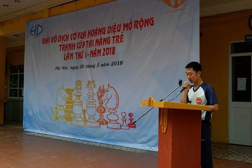 GIẢI CỜ VUA HOÀNG DIỆU MỞ RỘNG LẦN THỨ NHẤT NĂM 2018