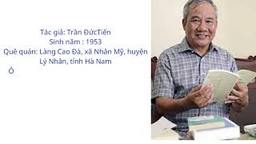 Giới thiệu sách "Xóm bờ giậu" của tác giả:Trần Đức Tiến - Nhà xuất bản Kim Đồng
