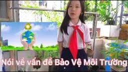Học sinh trường Tiểu học Hoàng Diệu hưởng ứng tháng nói không với rác thải nhựa dùng một lần