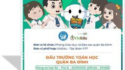 Chủ đề trận đấu thứ 2 vòng sơ loại - Đấu trường Toán học quận Ba Đình