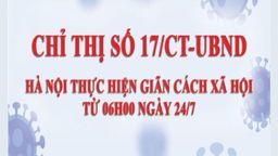 CHỈ THỊ: Thực hiện giãn cách xã hội trên địa bàn thành phố Hà Nội để phòng chống dịch COVID-19