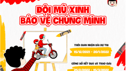 Trường Tiểu học Hoàng Diệu phát động cuộc thi sáng tác tranh cổ động tuyên truyền đội mũ bảo hiểm cho học sinh Tiểu học năm 2021