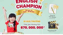 Liên đội trường Tiêu học Hoàng Diệu phát động  cuộc thi Englich Champion 2021 (Công văn tổ chức và Thể lệ cuộc thi)