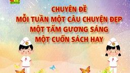 Liên đội trường TH Hoàng Diệu sinh hoạt chuyên đề "Mỗi tuần một câu chuyện đẹp, một tấm gương sáng, một cuốn sách hay"