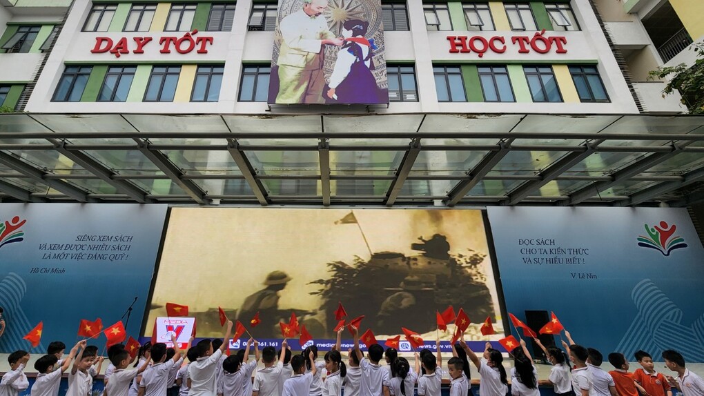 Màn hình LED sân trường - giải pháp số hóa hiệu quả cho các hoạt động giáo dục