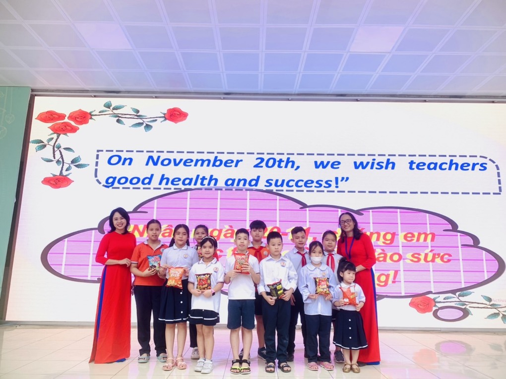 Chương trình văn nghệ đầu tuần của Chi đội 4A1 trường Tiểu học Hoàng Diệu