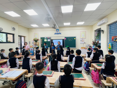 “Nâng cao chất lượng dạy và học trong nhà trường” luôn là mối quan tâm hàng đầu của trường Tiểu học Hoàng Diệu.