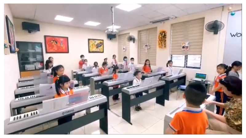 Trường Tiểu học Hoàng Diệu luôn chú trọng phát triển toàn diện cho  học sinh.