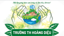 Trường TH Hoàng Diệu Hưởng ứng Chiến dịch Giờ trái đất thành phố Hà Nội năm 2022