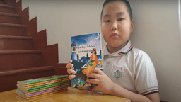 Bài dự thi "Cuộc thi làm video giới thiệu sách" của học sinh Đỗ Quang Hoàn - Lớp 3A1 trường TH Hoàng Diệu