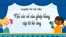 Bài giảng môn Luyện từ và câu: Nối các vế câu ghép bằng cặp từ hô ứng - Tuần 24 - Tiếng Việt lớp 5