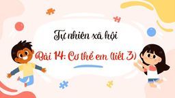 Bài giảng môn TNXH lớp 1 - Tuần 24 - Bài 14: Cơ thể em (tiết 3)