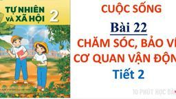 Bài giảng môn Tự nhiên và xã hội lớp 2 - Tuần 25 -  Bài 22 Chăm sóc, bảo vệ cơ quan vận động Tiết 2