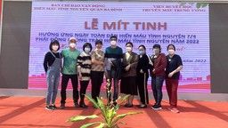 Công đoàn viên trường Tiểu học Hoàng Diệu tích cực tham gia công tác Hiến máu tình nguyện năm 2022