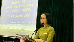 Bổ nhiệm lại chức vụ Hiệu trưởng trường Tiểu học Hoàng Diệu