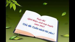 KẾ HOẠCH  Hội thi Sáng tác video clip chủ đề “Book review - Cuốn sách em yêu”