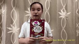 Bài dự thi "Cuộc thi làm video giới thiệu sách" của học sinh Nguyễn Ngọc Minh Anh - Lớp 4A1 trường TH Hoàng Diệu