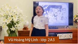 Bài dự thi "Cuộc thi làm video giới thiệu sách" của học sinh Vũ Hoàng Mỹ Linh - Lớp 2A3 trường TH Hoàng Diệu