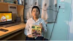 Bài dự thi "Cuộc thi làm video giới thiệu sách" của học sinh Nguyễn Quang Bách - Lớp 5A2 trường TH Hoàng Diệu