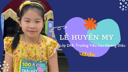 Bài dự thi "Cuộc thi làm video giới thiệu sách" của học sinh Lê Huyền My-Lớp 2A8 trường TH Hoàng Diệu