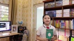 Bài dự thi "Cuộc thi làm video giới thiệu sách" của học sinh Nguyễn Trúc Đông Trà - Lớp 5A6 trường TH Hoàng Diệu