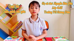 Bài dự thi "Cuộc thi làm video giới thiệu sách" của học sinh Nguyễn Bảo Yến - Lớp 4A5 trường TH Hoàng Diệu