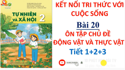 Bài giảng môn Tự nhiên và xã hội lớp 2 - Bài 20 Ôn tập chủ đề động vật và thực vật 3 Tiết|