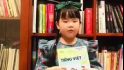 Bài dự thi "Cuộc thi làm video giới thiệu sách" của học sinh Trần Bảo Ngân An - Lớp 2A4 trường TH Hoàng Diệu