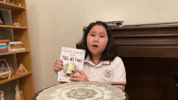 Bài dự thi "Cuộc thi làm video giới thiệu sách" của học sinh Trần Nguyên Thảo - Lớp 4A8 trường TH Hoàng Diệu