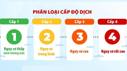 Quận Ba Đình cấp độ 1 với 14 phường cấp độ 1 của dịch
