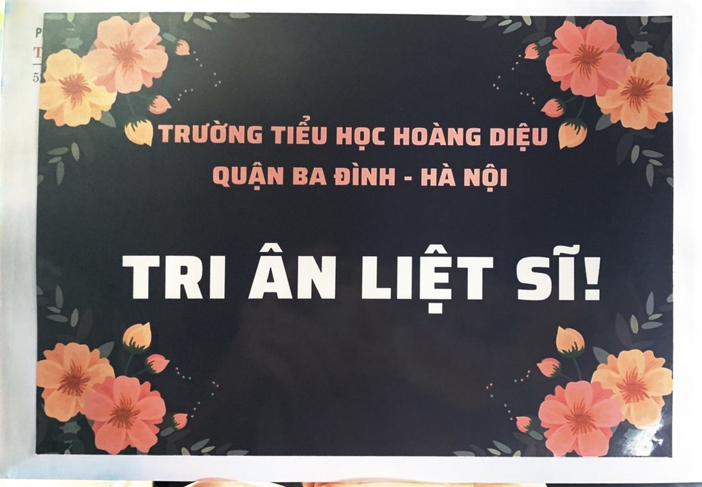 Trường Tiểu học Hoàng Diệu hướng tới kỉ niệm 77 năm ngày truyền thống Công An nhân dân Việt Nam (19/8/1945 – 19/8/2022)